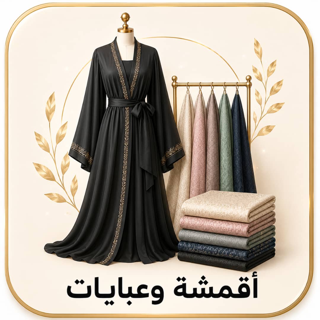 أقمشة وعبايات