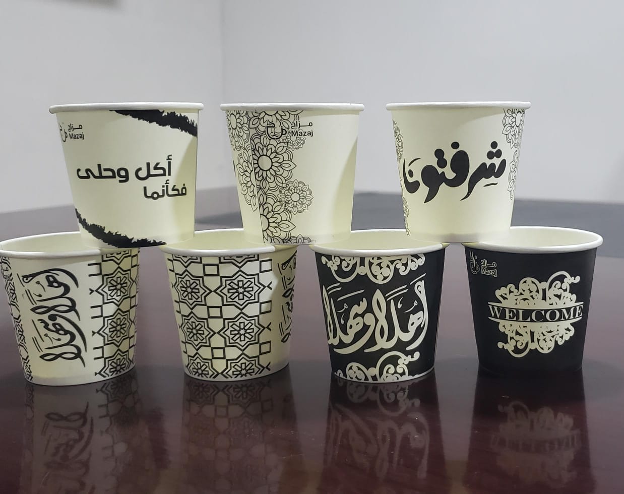 قلاصات ورقية مطبوعة رقم 6
