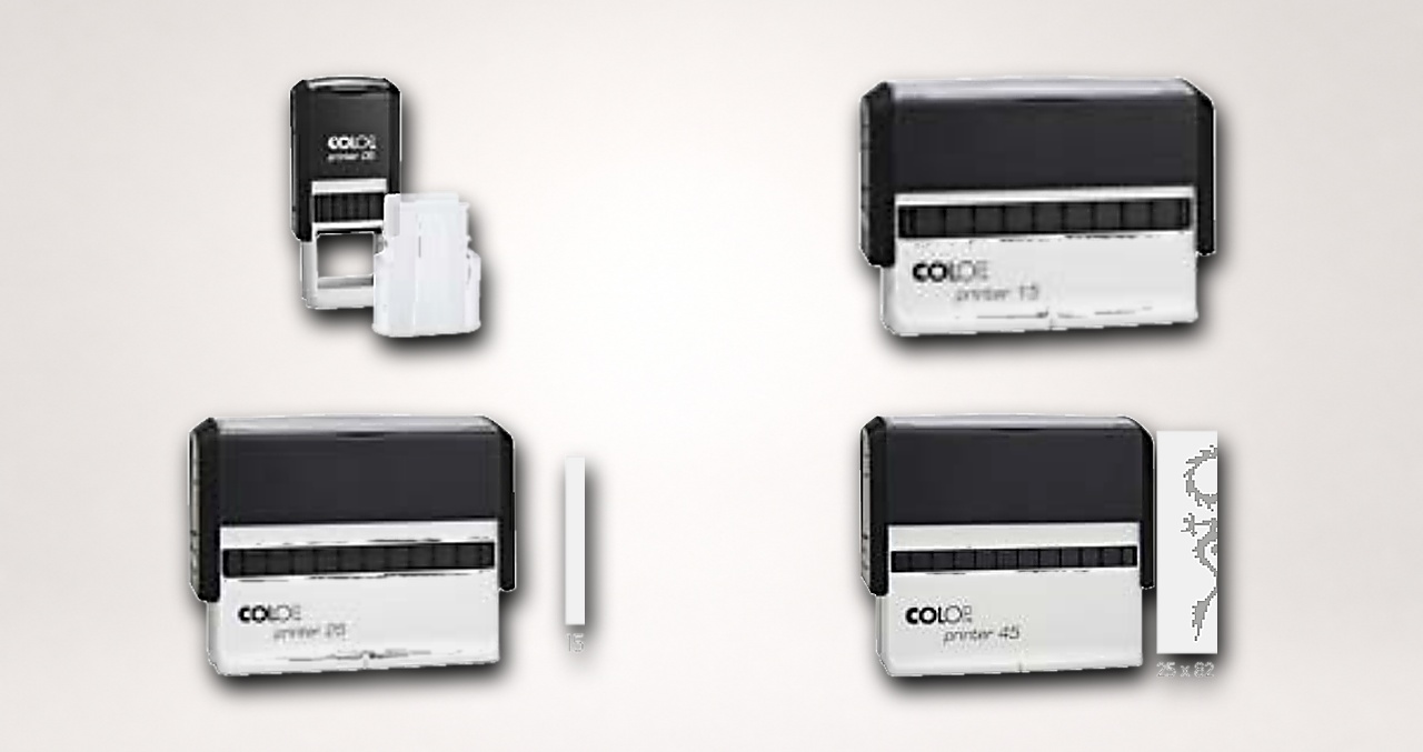 ختم ذاتي التحبير مستطيل طويل COLOP Printer Oblong