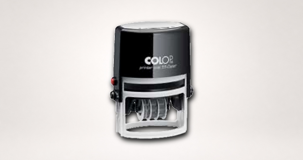ختم تاريخ ذاتي التحبير بيضاوي COLOP Printer Oval 55 Dater