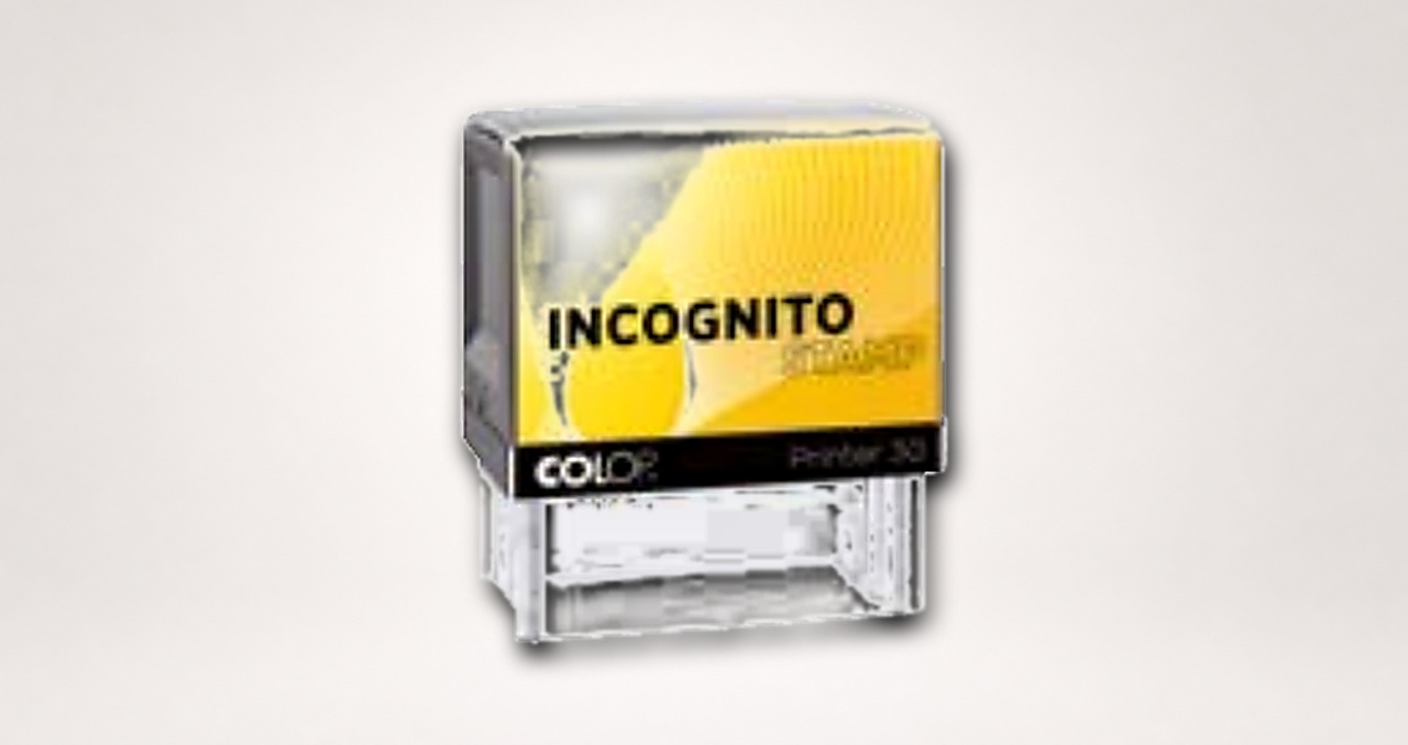 ختم حماية وطمس البيانات COLOP Printer 30 Incognito