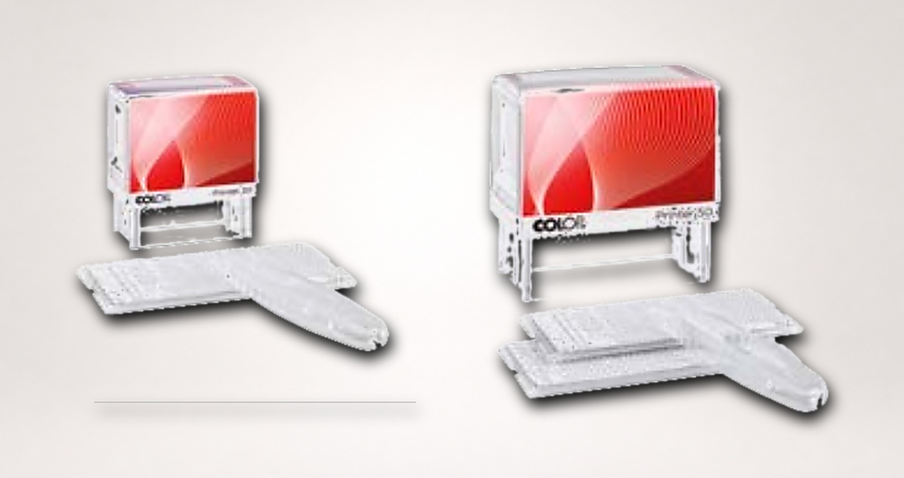 طقم ختم ذاتي التخصيص مستطيل COLOP Printer DIY Sets
