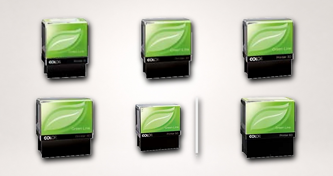 ختم صديق للبيئة مستطيل COLOP Printer Green Line