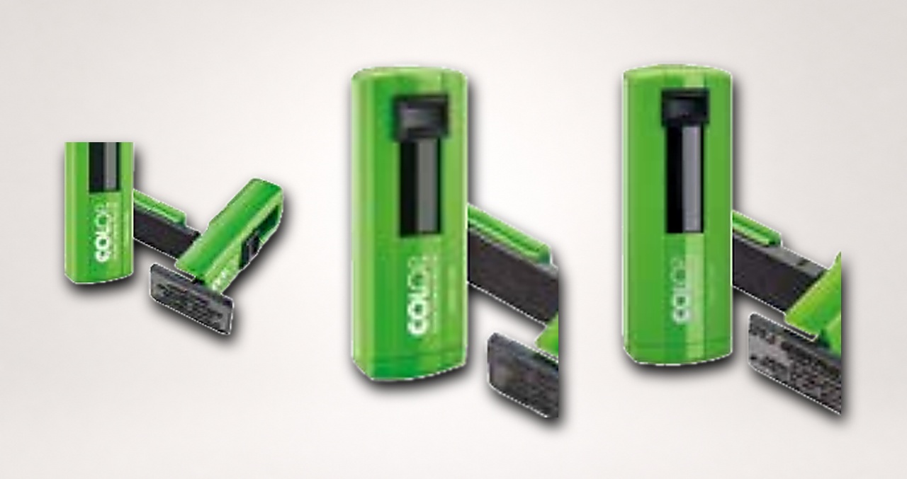 ختم جيبي صديق للبيئة COLOP Pocket Stamp Plus Green Line