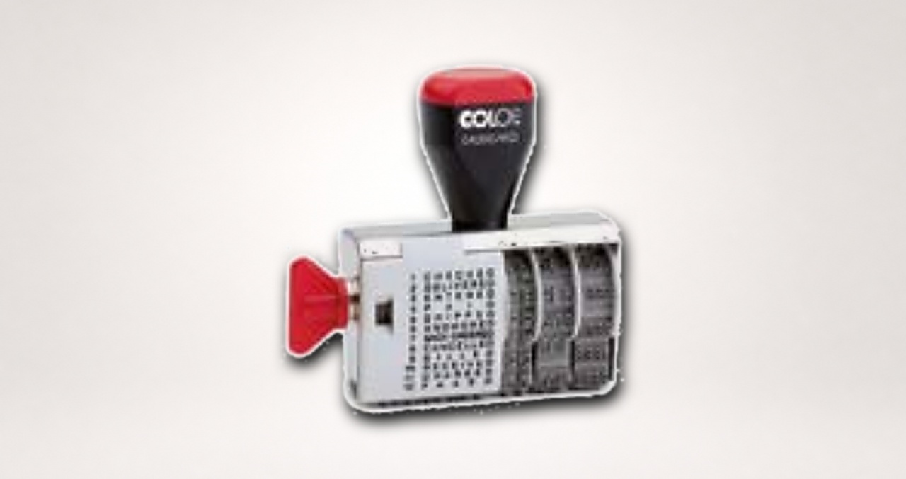 ختم شريطي للتاريخ والعبارات COLOP 04000/WD